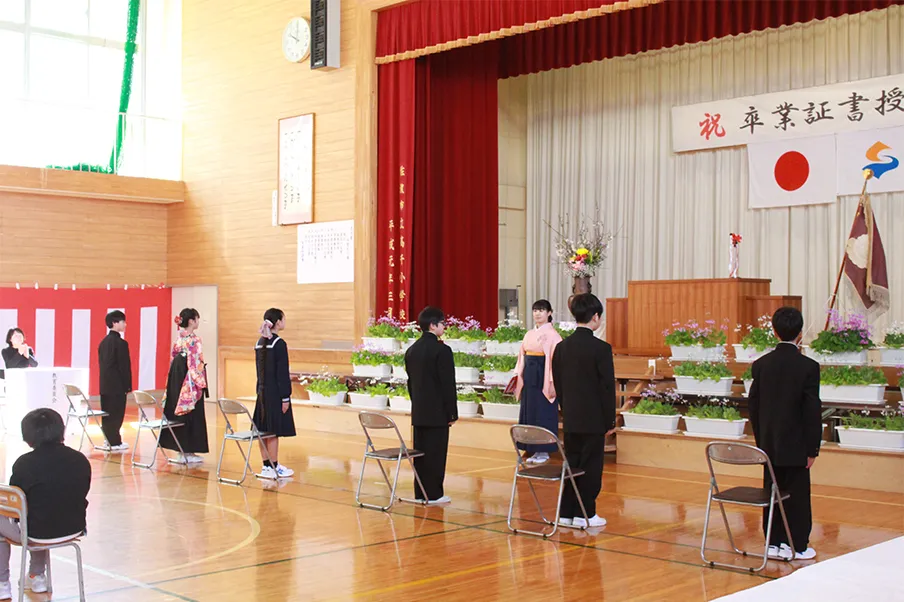 卒業式